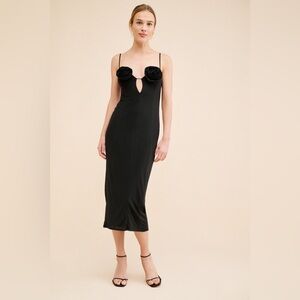 AFRM Silas Midi Dress , sz : medium